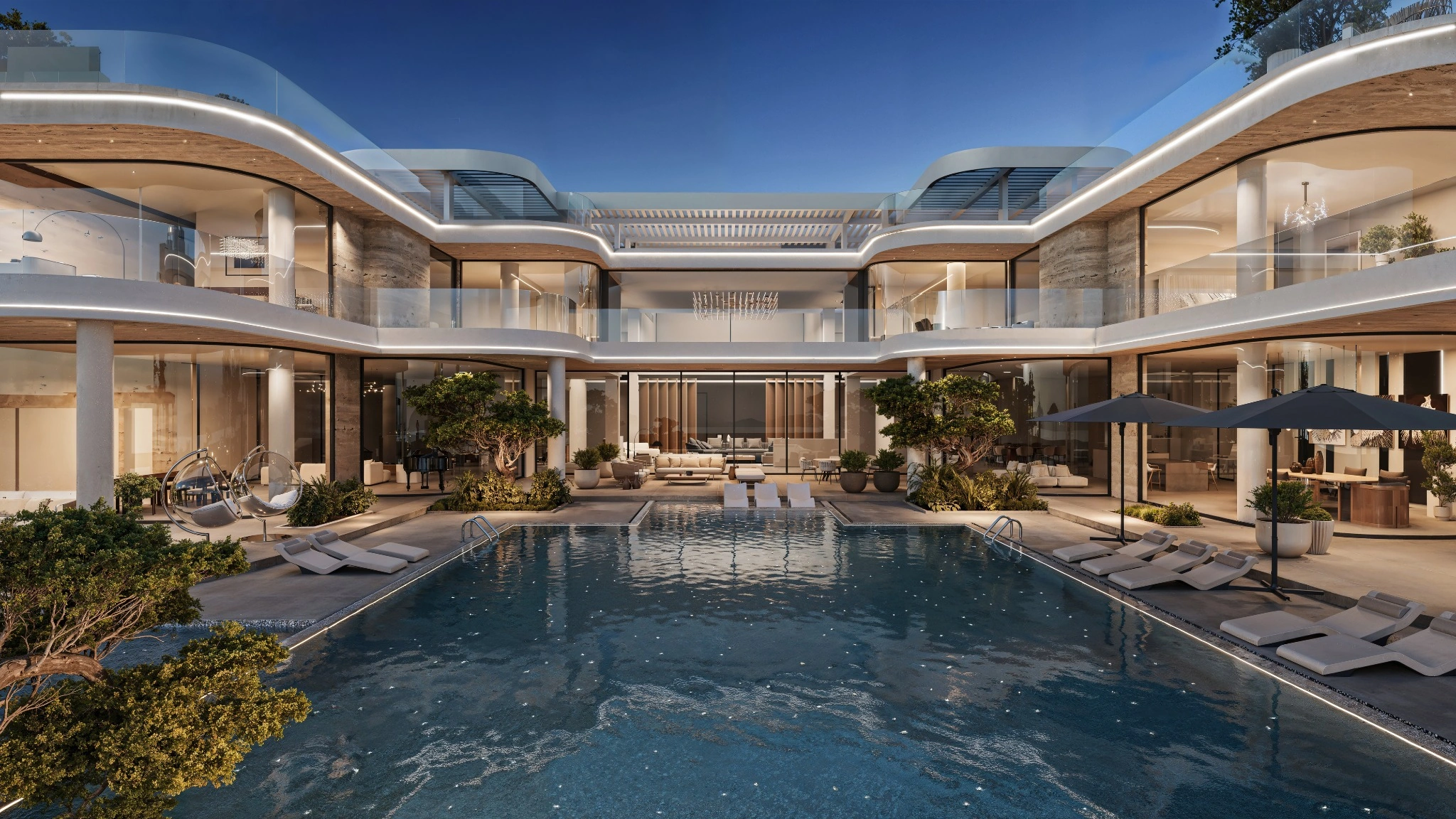 Luxury villa in dubai