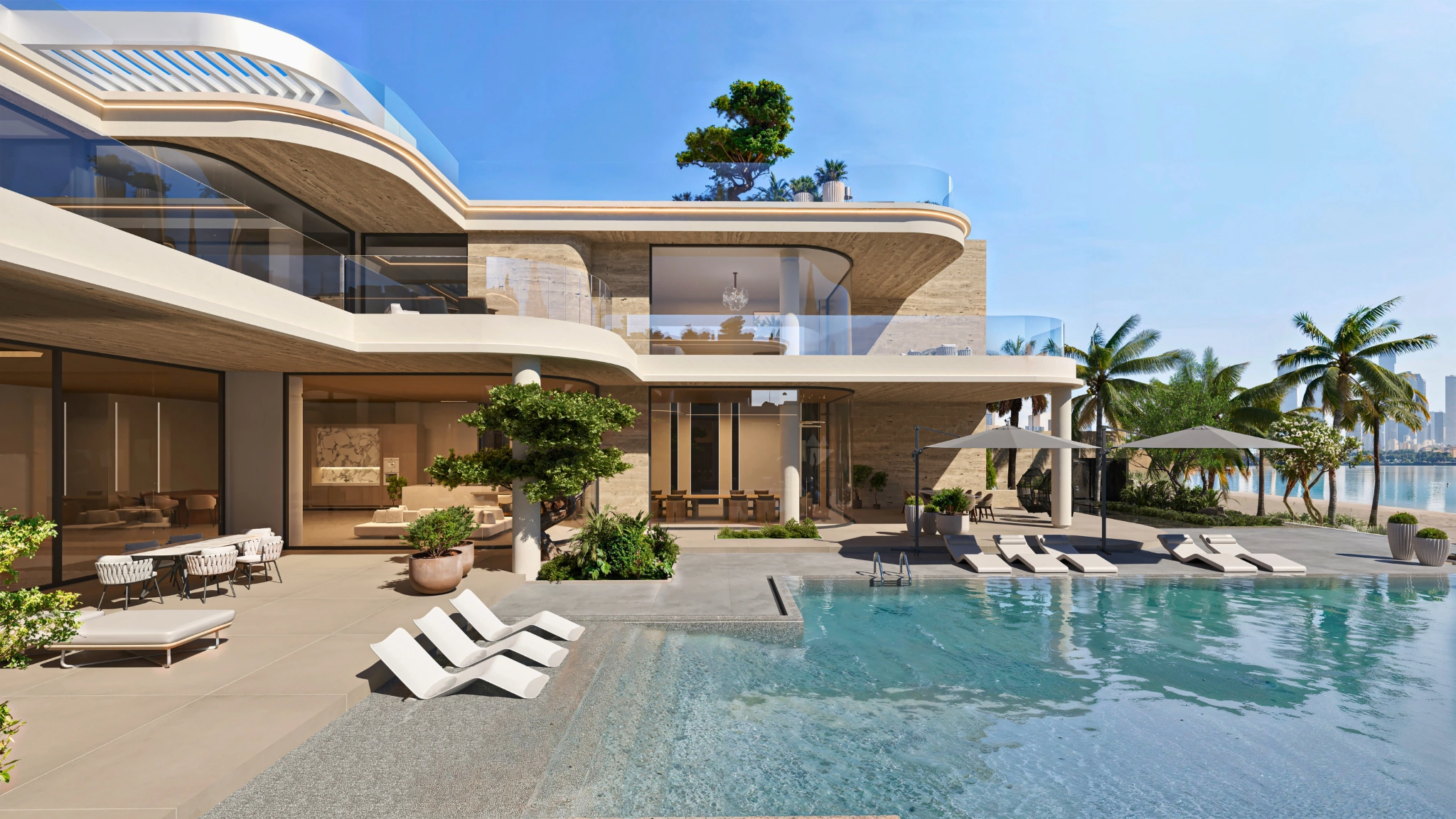 Contemporary villa design
